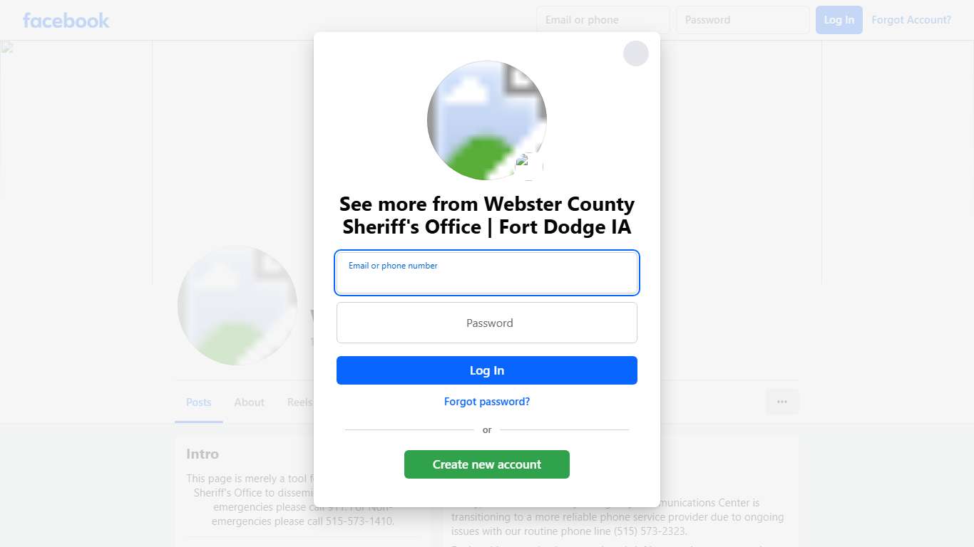 Webster County Sheriff's Office | Fort Dodge IA | Facebook