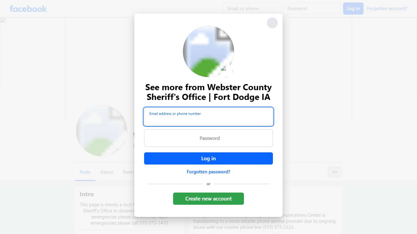 Webster County Sheriff's Office | Fort Dodge IA | Facebook